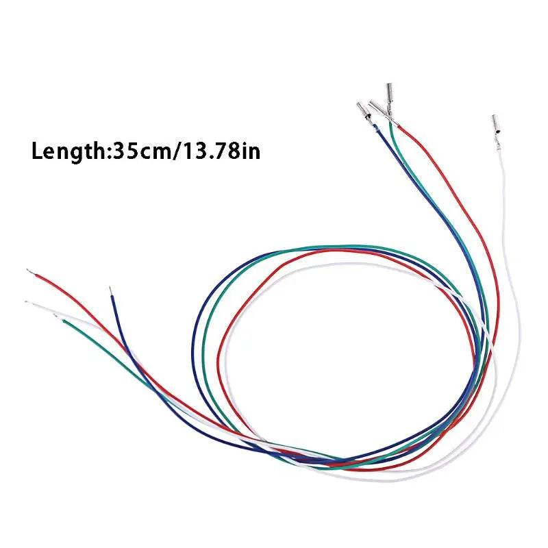 3/4PCS Universal Cartridge Phono Cable Leads Header Wires for Turntable Phono Headshell Accessories