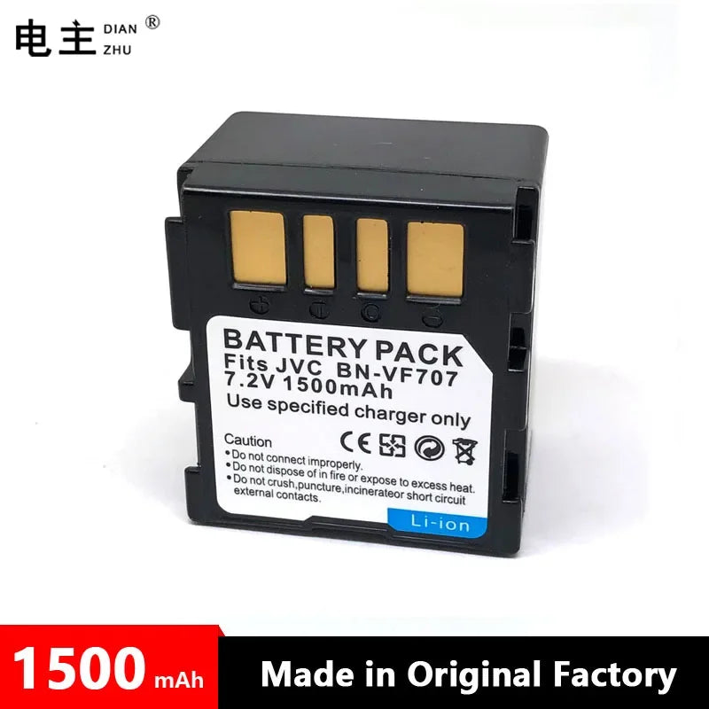 BN-VF707U VF707 AC Battery Charger For JVC D240 D650 DF420 DF590 MG505 MG77 MG70 MG67 MG60 MG57 MG50 MG47 MG40 MG37 MG33 MG30