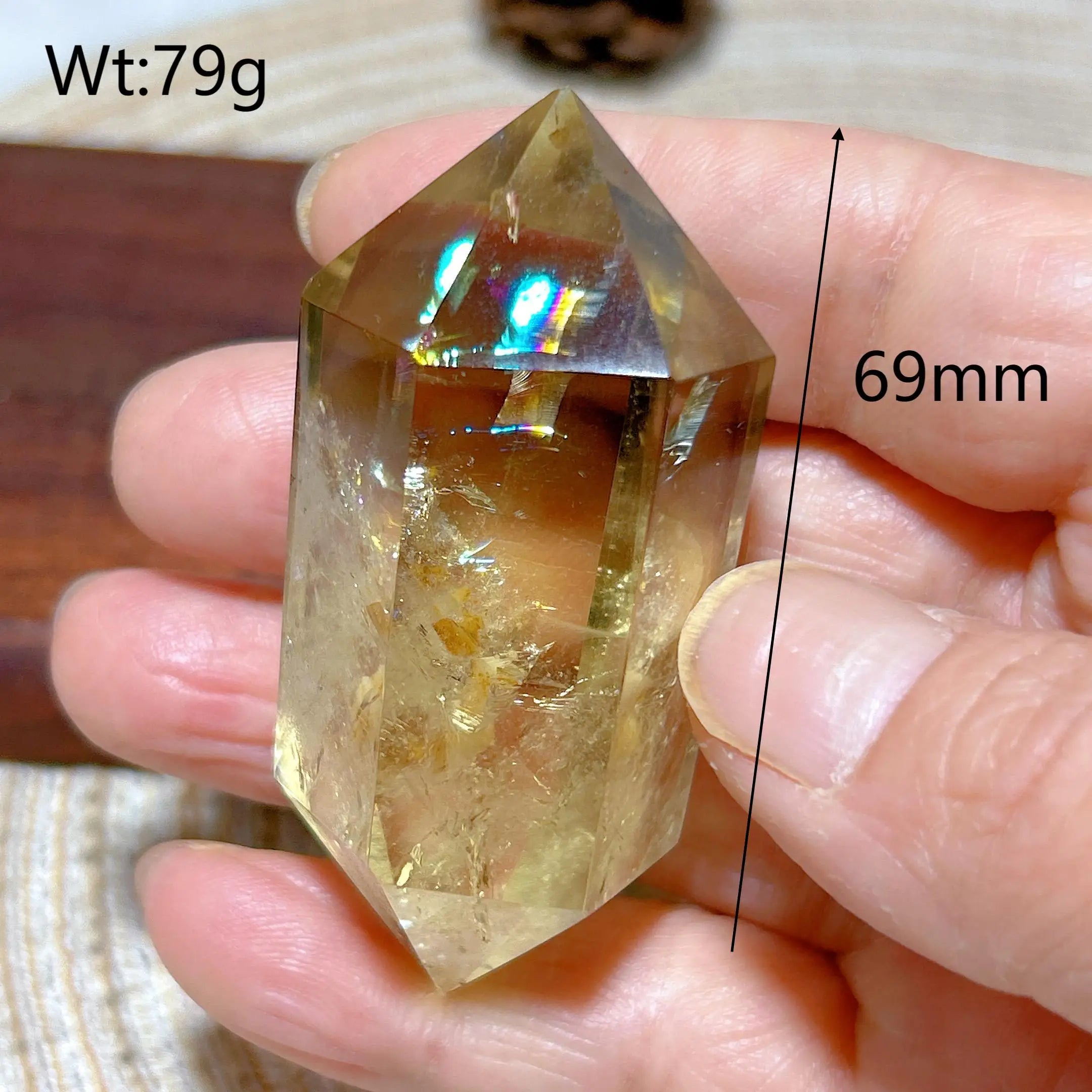 Healing Natural Crystal Smokey Citrine Double Tower Mountain Energy Reiki Ornament High Quality Home Decorations Room Decor Gift