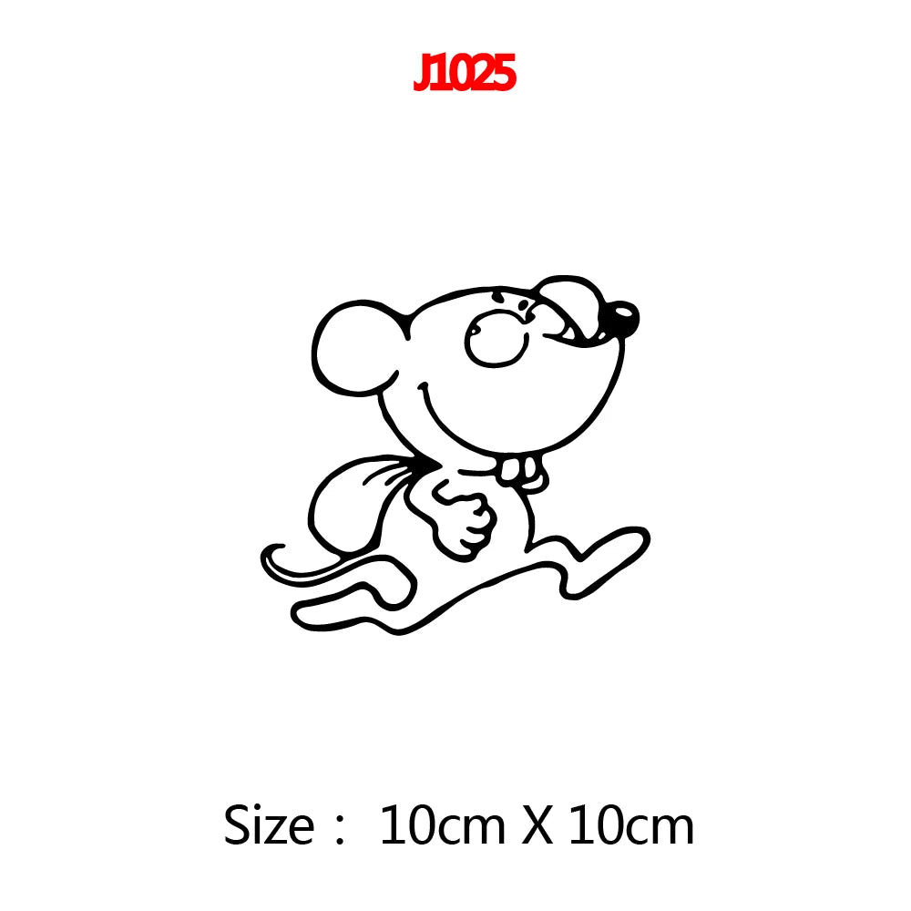 1 pc Cartoon nice little animal Decorative socket or switch Sticker Waterproof Home Decor For Bedroom Decoration Waterproof