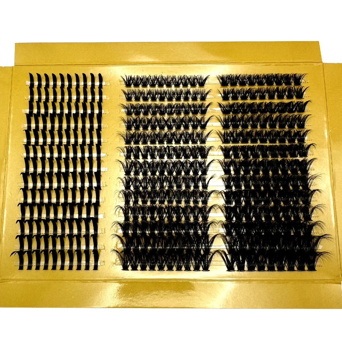 Lash Clusters 80D 100D Lashes Spikes Eyelash Clusters Volume Individual Lashes DIY Spiky Lash Extension Mega Cluster Eyelashes