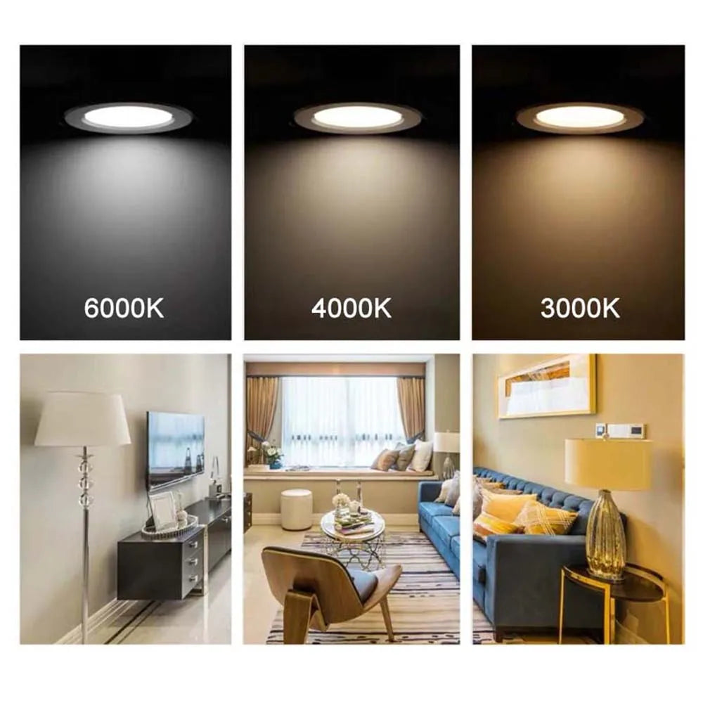 10PCS LED Light Source Round Light Panel 3W 5W 7W 9W 15W 18W 24W 36W SMD5730 DIY Light Bulb Modification Light Panel Accessories