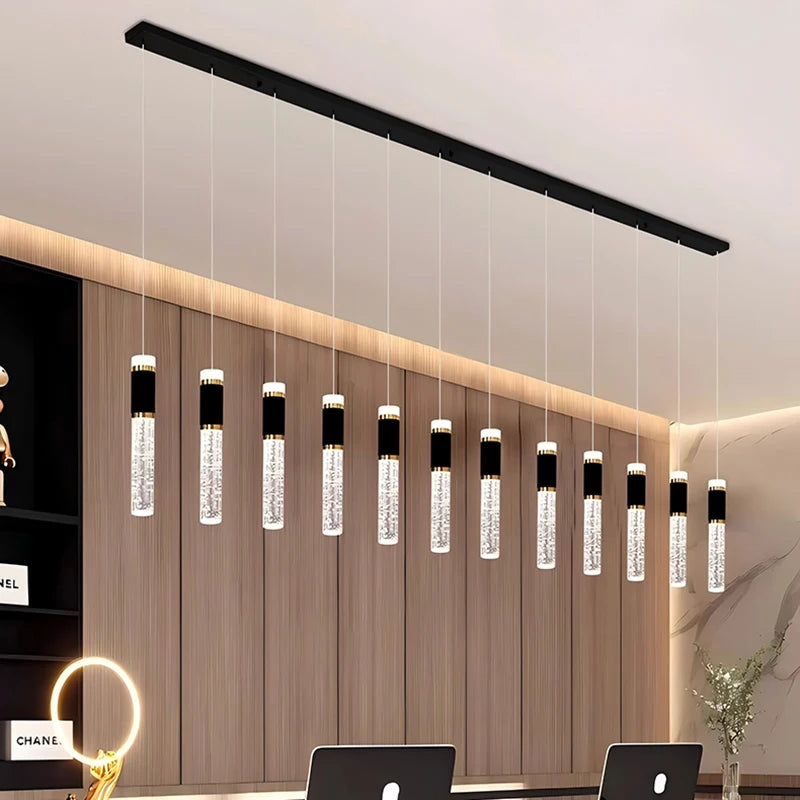Modern minimalist LED pendant light used for living dining room food table bedroom Chandelier home decor lusters luminaires