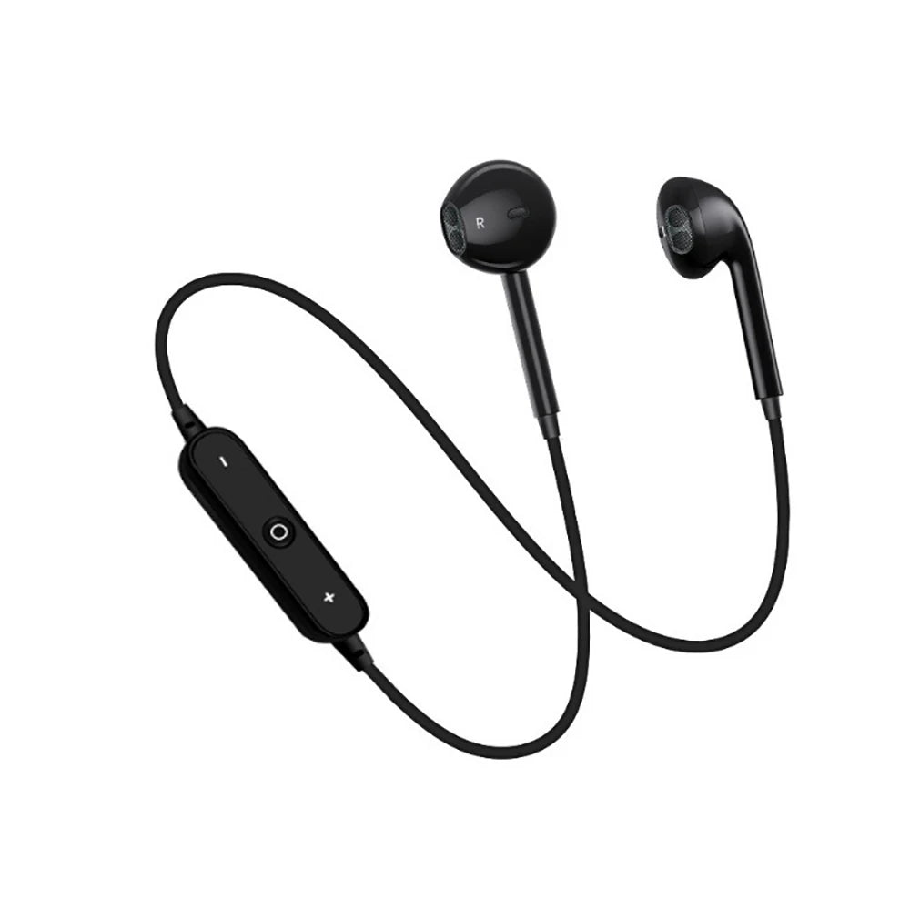 1pc Sport Neckband Wireless Bluetooth-compatible Earphone Headset with Mic in-ear Stereo Earbuds for Smartphone Universal Gifts