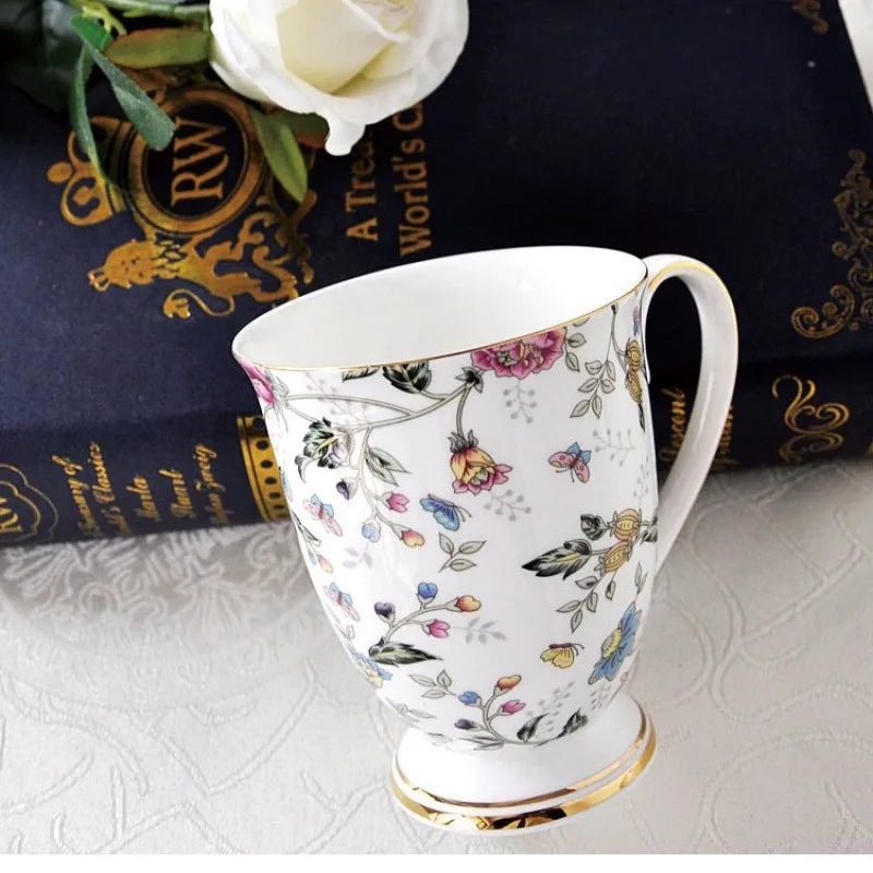 300ML, bone china cafeteira coffee cup, porcelain taza ceramic cup, elegant coffe mug wedding present, espresso cup royal