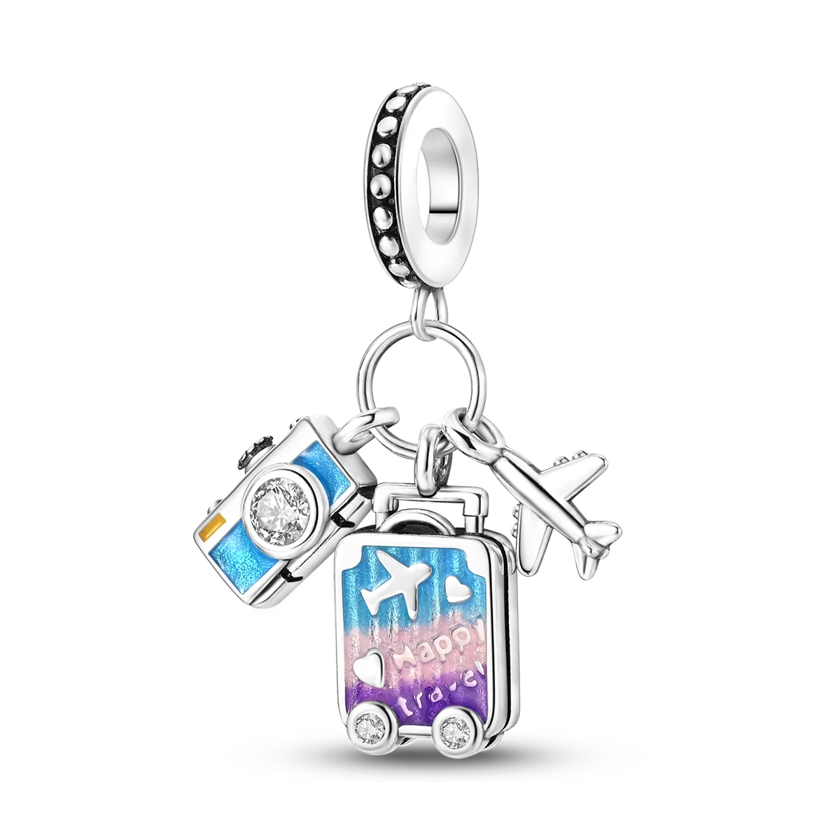 2026 Hot Sale Luminous Firefly Charms Beads 925 Sterling Silver Owl Cat Love Dangle Fit Original Bangle Bracelets DIY Jewelry