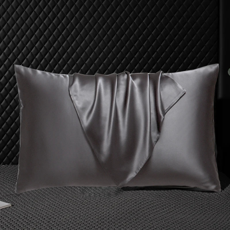 Mulberry Silk Pillowcase 100 Silky Pillow Cover Case Both Sides Silk Cover for Pillow Bedding Sleeping Pillow Cases