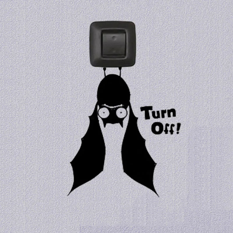 1 pc Cartoon nice little animal Decorative socket or switch Sticker Waterproof Home Decor For Bedroom Decoration Waterproof