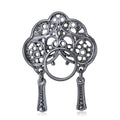 Beaut&Berry Fashion Face Brooches for Women Unisex Character Pins Friends Party Gifts Banquet Jewellery Accessories