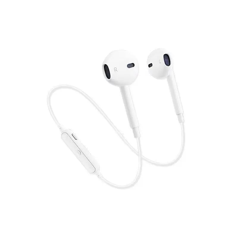 1pc Sport Neckband Wireless Bluetooth-compatible Earphone Headset with Mic in-ear Stereo Earbuds for Smartphone Universal Gifts