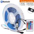 12V Wifi Bluetooth RGB COB LED Strip Remote Control 44key 24key Power Kit 840LED/m Flexible Light Tape Home Decoration 1 2 Rolls