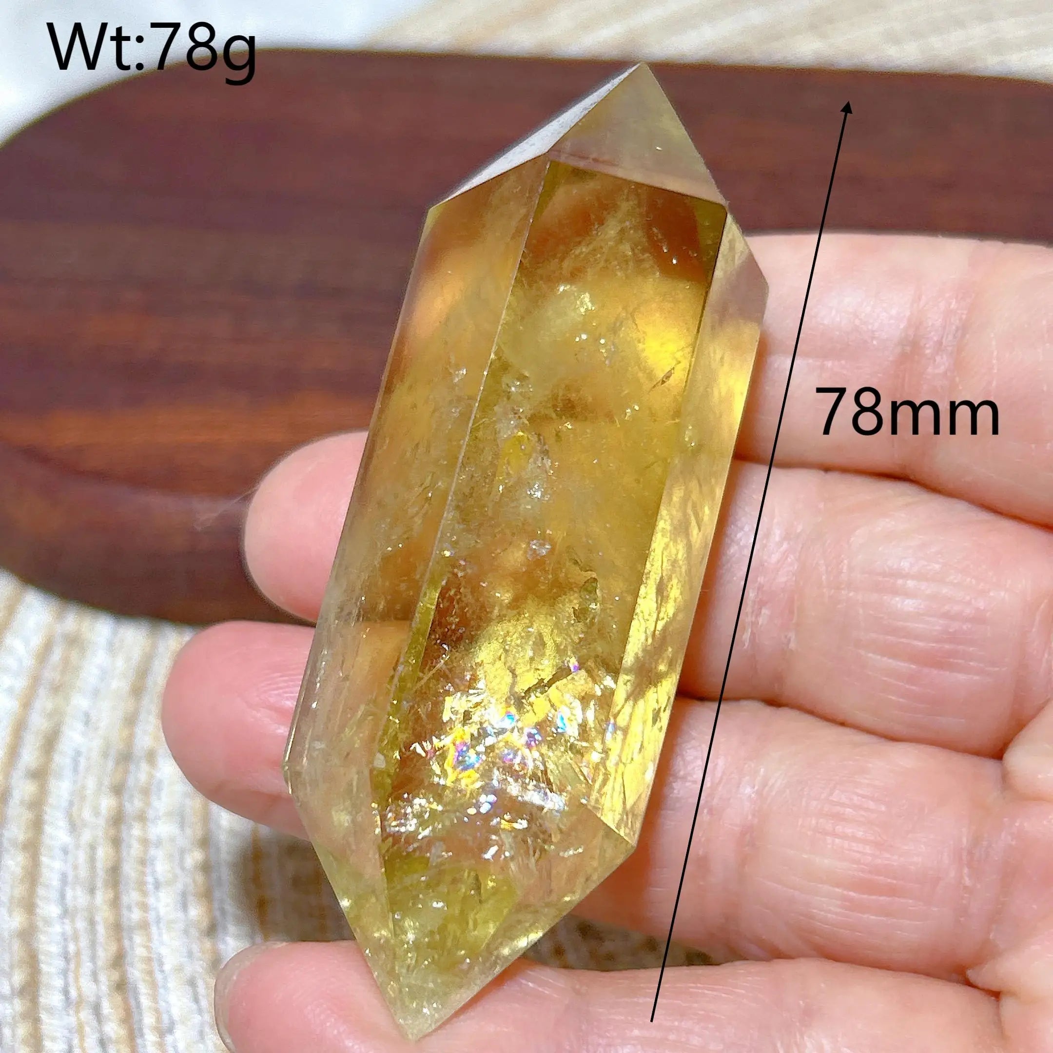 Healing Natural Crystal Smokey Citrine Double Tower Mountain Energy Reiki Ornament High Quality Home Decorations Room Decor Gift