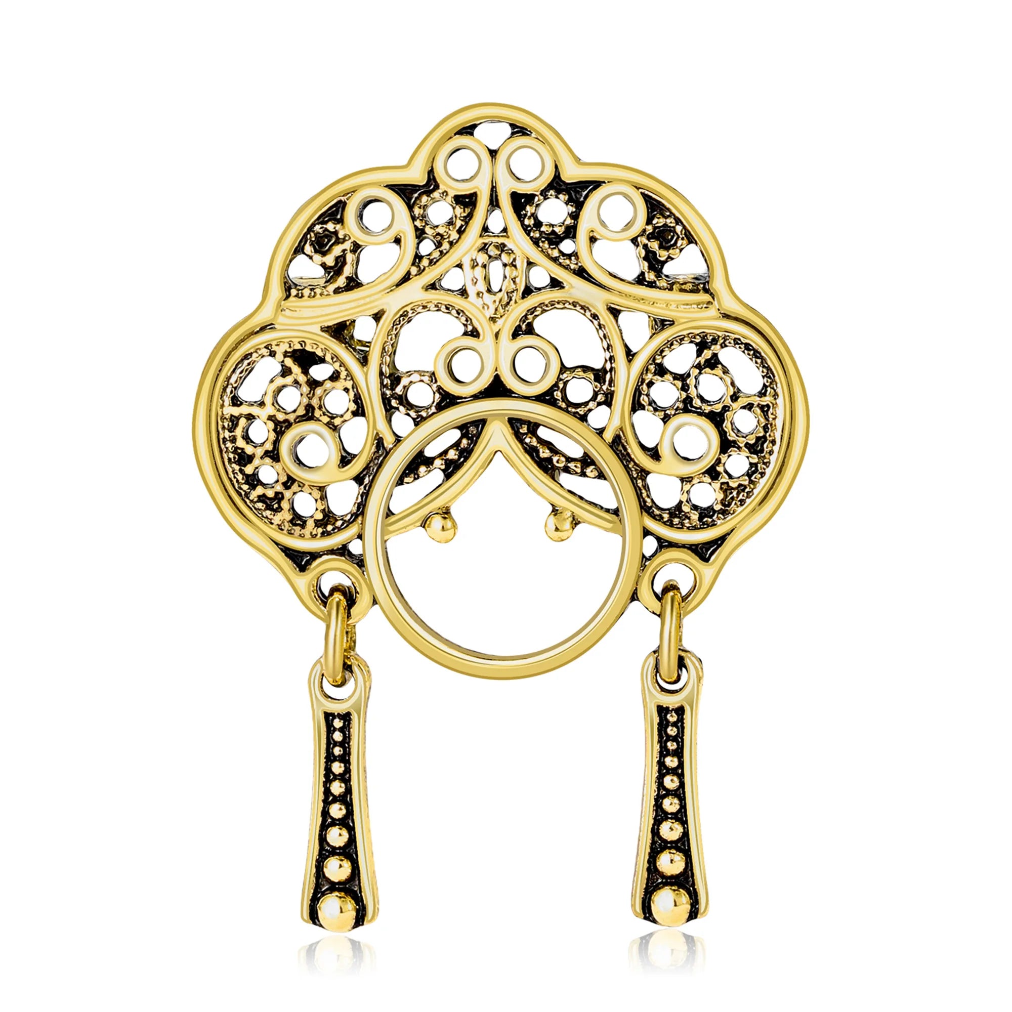 Beaut&Berry Fashion Face Brooches for Women Unisex Character Pins Friends Party Gifts Banquet Jewellery Accessories