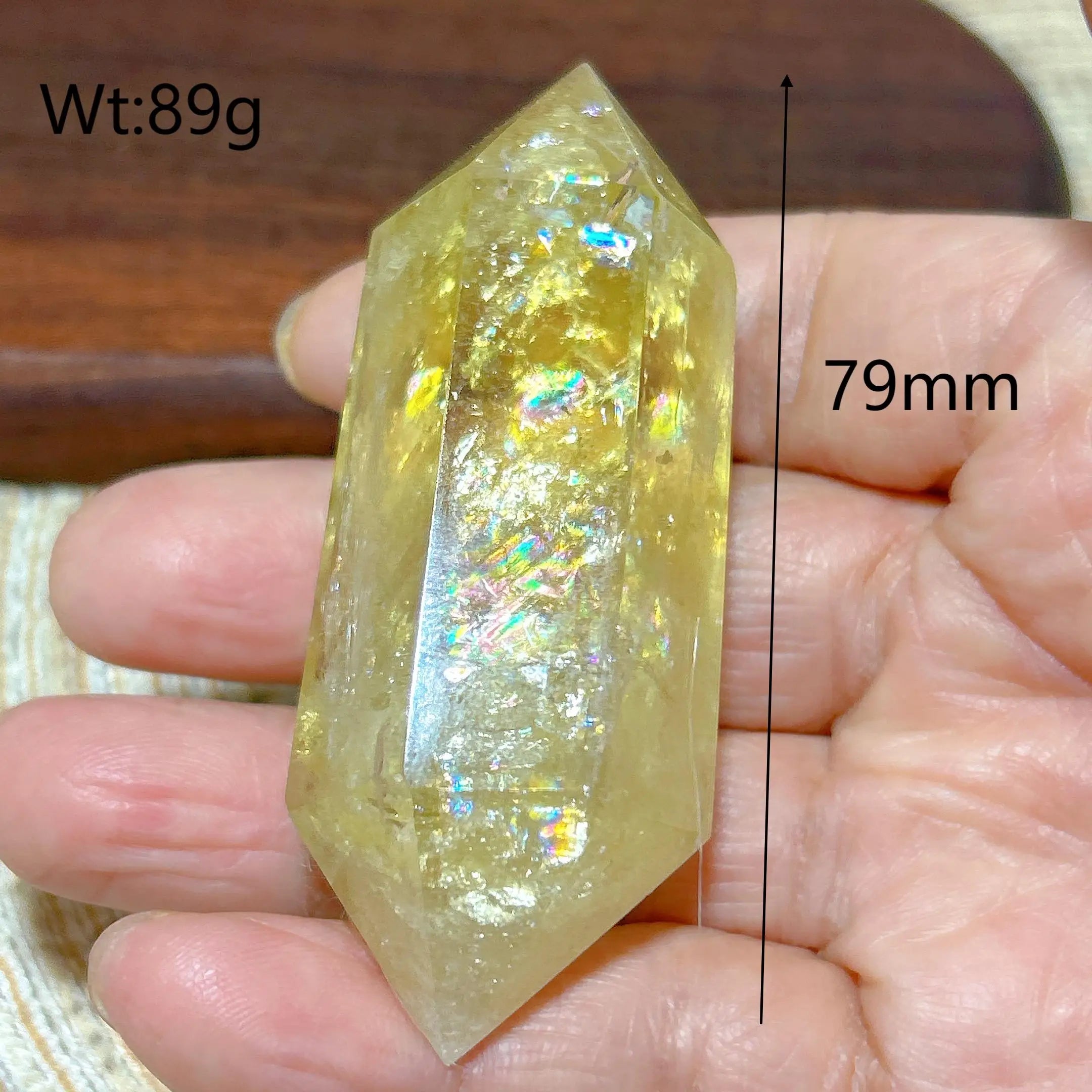 Healing Natural Crystal Smokey Citrine Double Tower Mountain Energy Reiki Ornament High Quality Home Decorations Room Decor Gift