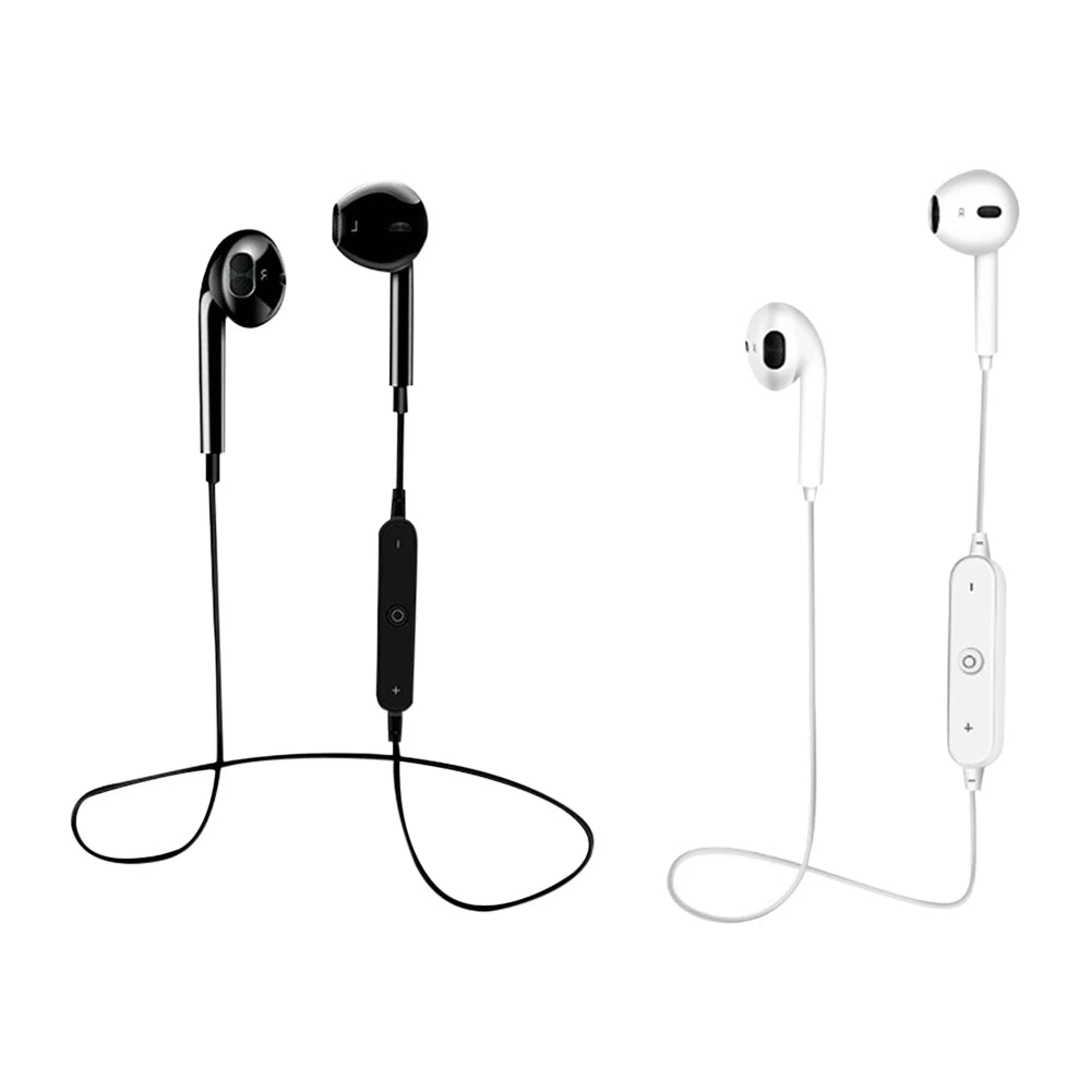 1pc Sport Neckband Wireless Bluetooth-compatible Earphone Headset with Mic in-ear Stereo Earbuds for Smartphone Universal Gifts