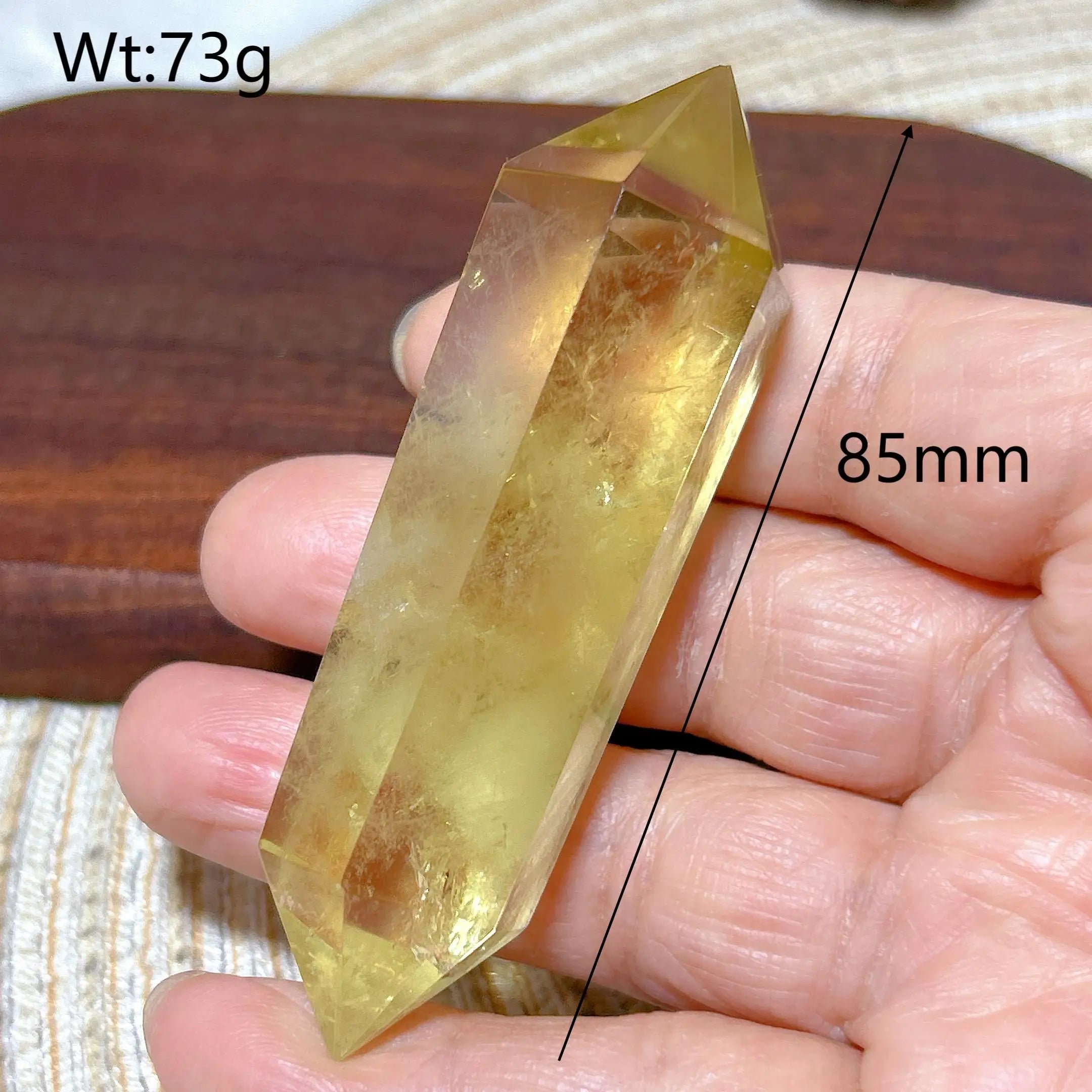 Healing Natural Crystal Smokey Citrine Double Tower Mountain Energy Reiki Ornament High Quality Home Decorations Room Decor Gift