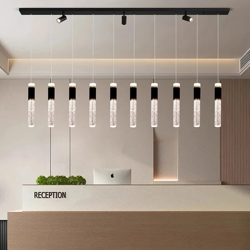 Modern minimalist LED pendant light used for living dining room food table bedroom Chandelier home decor lusters luminaires