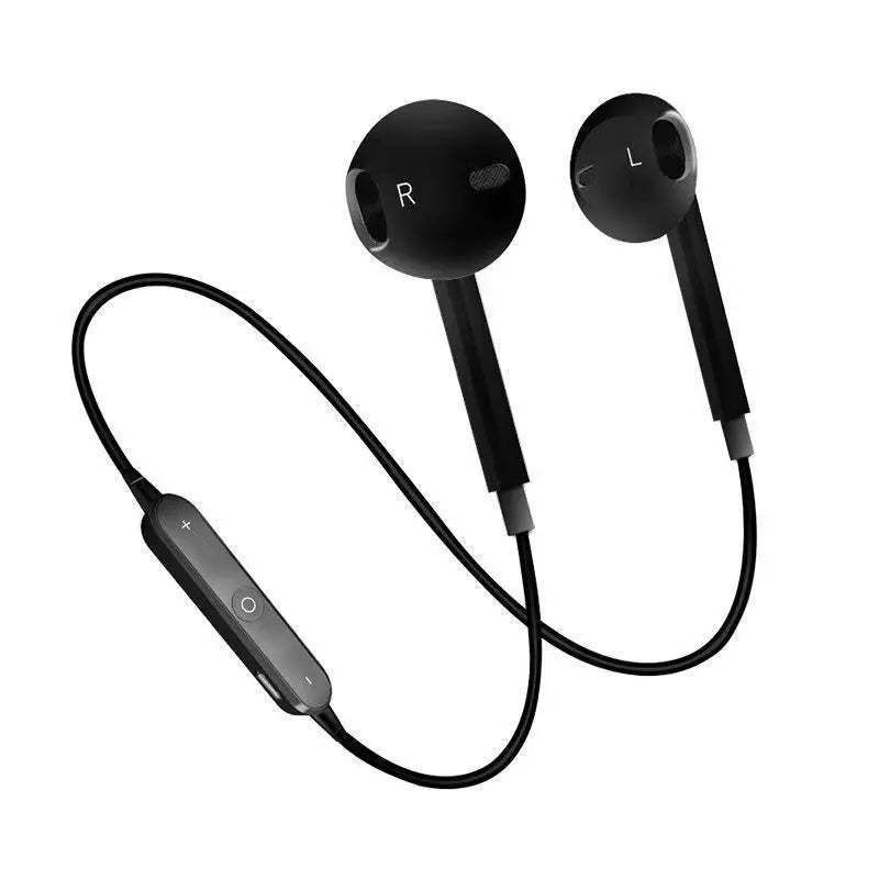 1pc Sport Neckband Wireless Bluetooth-compatible Earphone Headset with Mic in-ear Stereo Earbuds for Smartphone Universal Gifts
