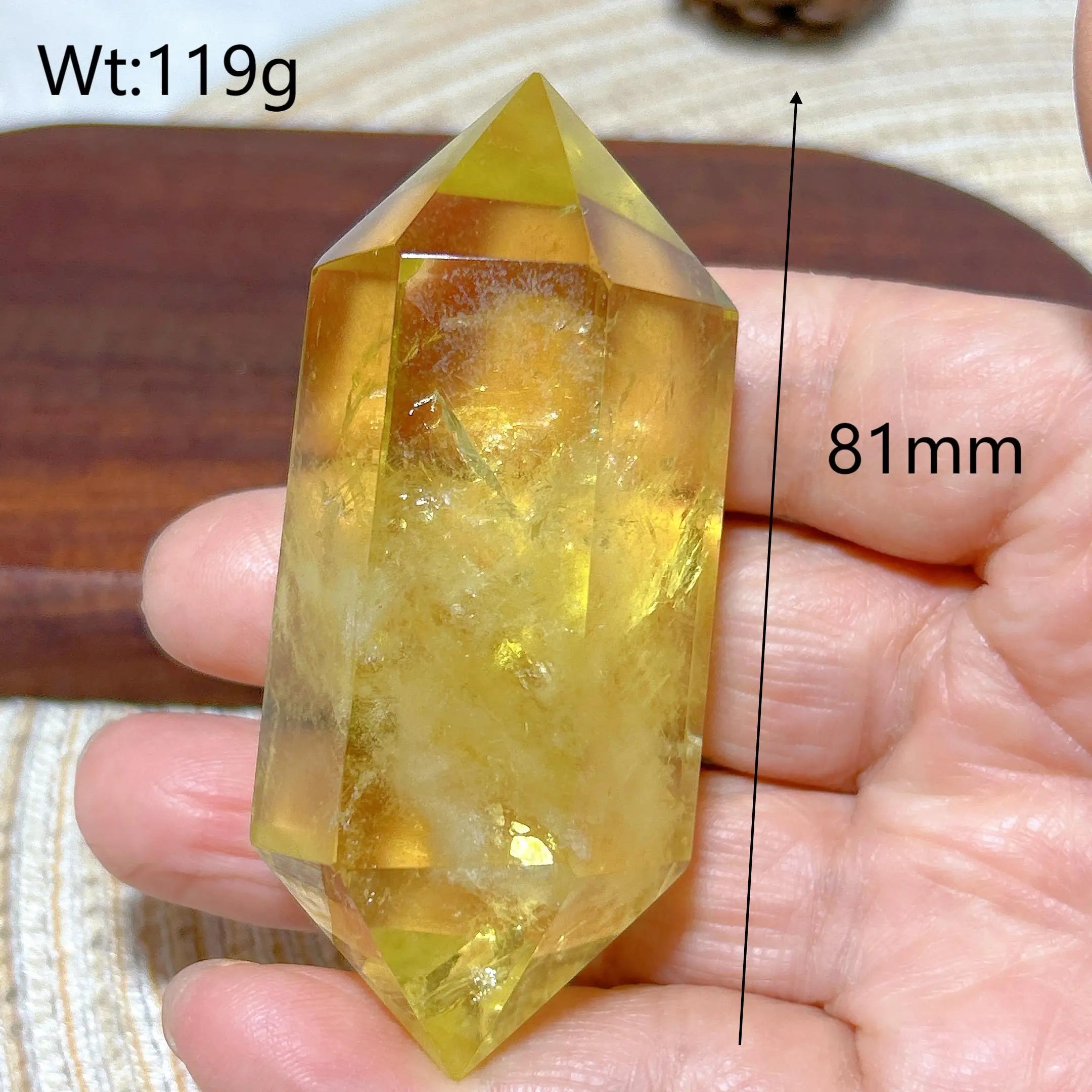 Healing Natural Crystal Smokey Citrine Double Tower Mountain Energy Reiki Ornament High Quality Home Decorations Room Decor Gift
