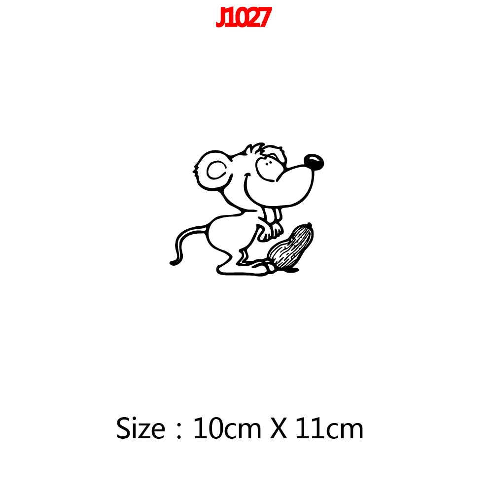 1 pc Cartoon nice little animal Decorative socket or switch Sticker Waterproof Home Decor For Bedroom Decoration Waterproof