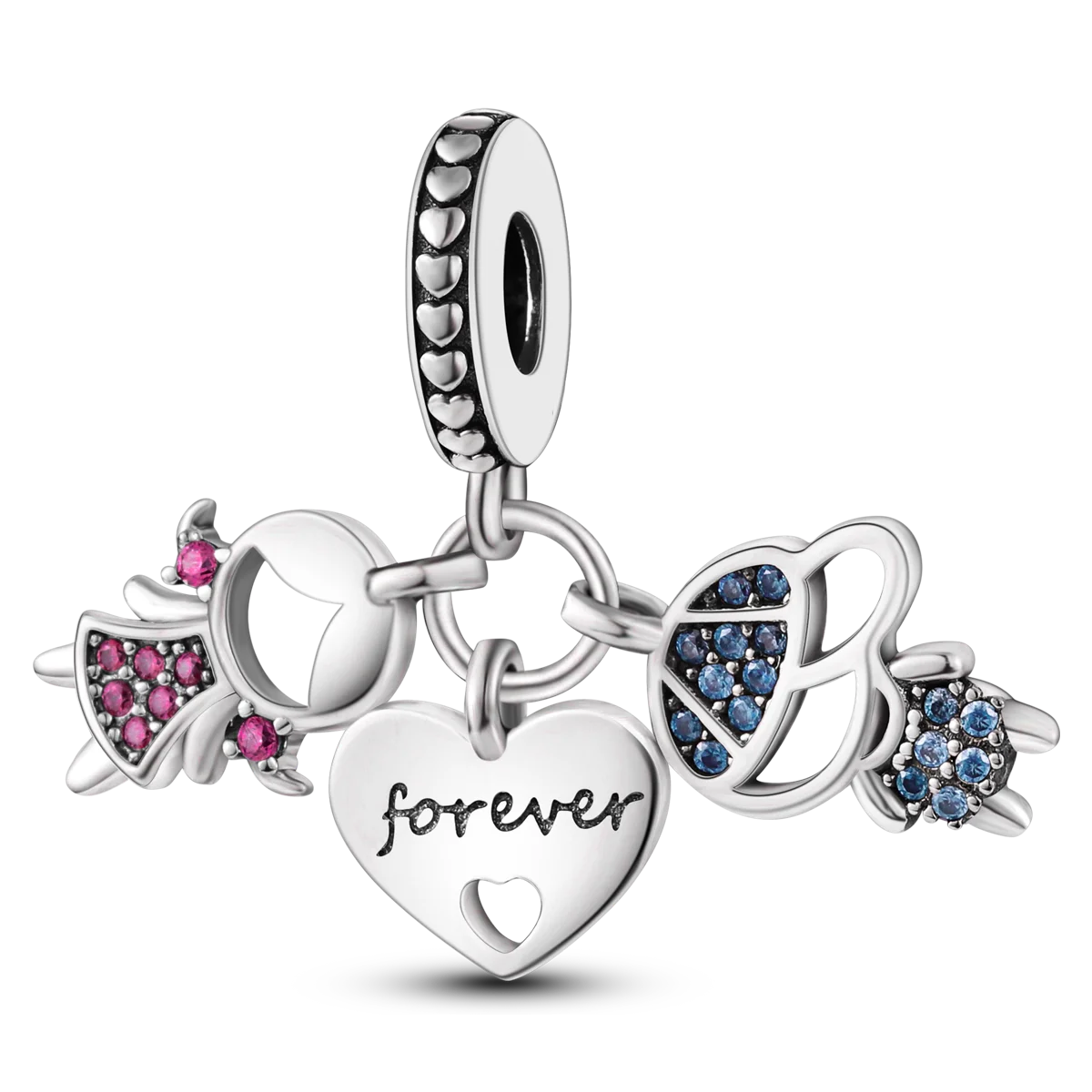 2026 Hot Sale Luminous Firefly Charms Beads 925 Sterling Silver Owl Cat Love Dangle Fit Original Bangle Bracelets DIY Jewelry