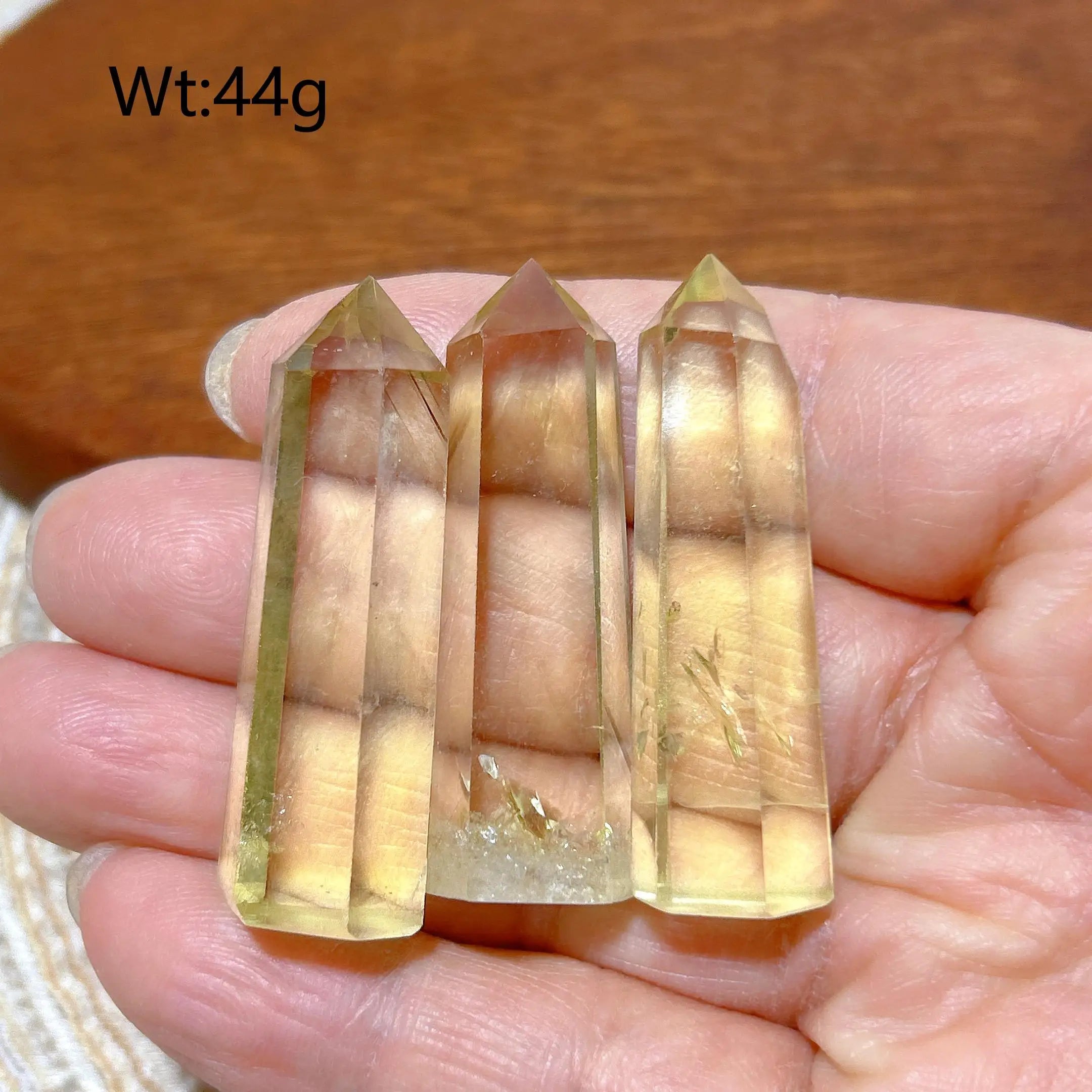 High Quality Natural Crystals Citrine Tower Point Healing Crafts Rainbow Desk Reiki Home Decorations Room Decor