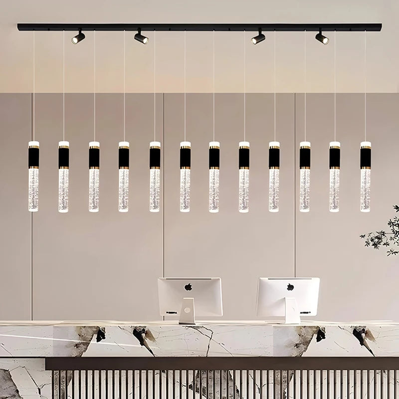 Modern minimalist LED pendant light used for living dining room food table bedroom Chandelier home decor lusters luminaires