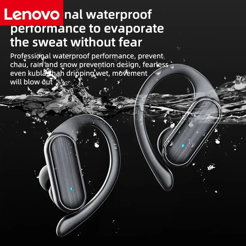 Lenovo Wireless Earphones Bluetooth Headsets TWS 5.3 Stereo Earbuds Hifi Headphones HD Microphone for Iphone and Android